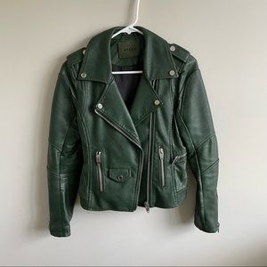 Blank NYC Leather Biker Jacket